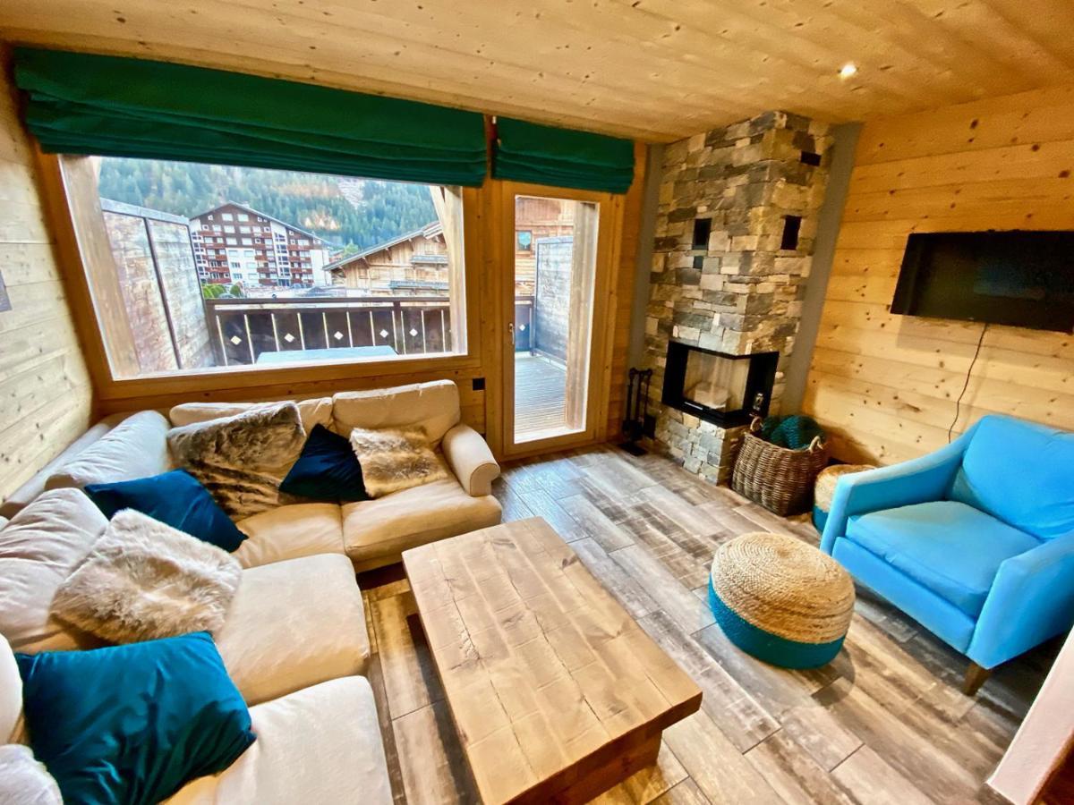 Le Nid Du Corbeau Villa Morgins Eksteriør billede