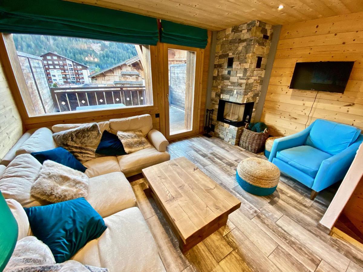 Le Nid Du Corbeau Villa Morgins Eksteriør billede